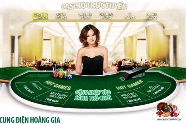 Đa dạng các sảnh game Casino